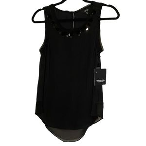 NWT Simply Vera Wang Sequin Tank Top Blouse